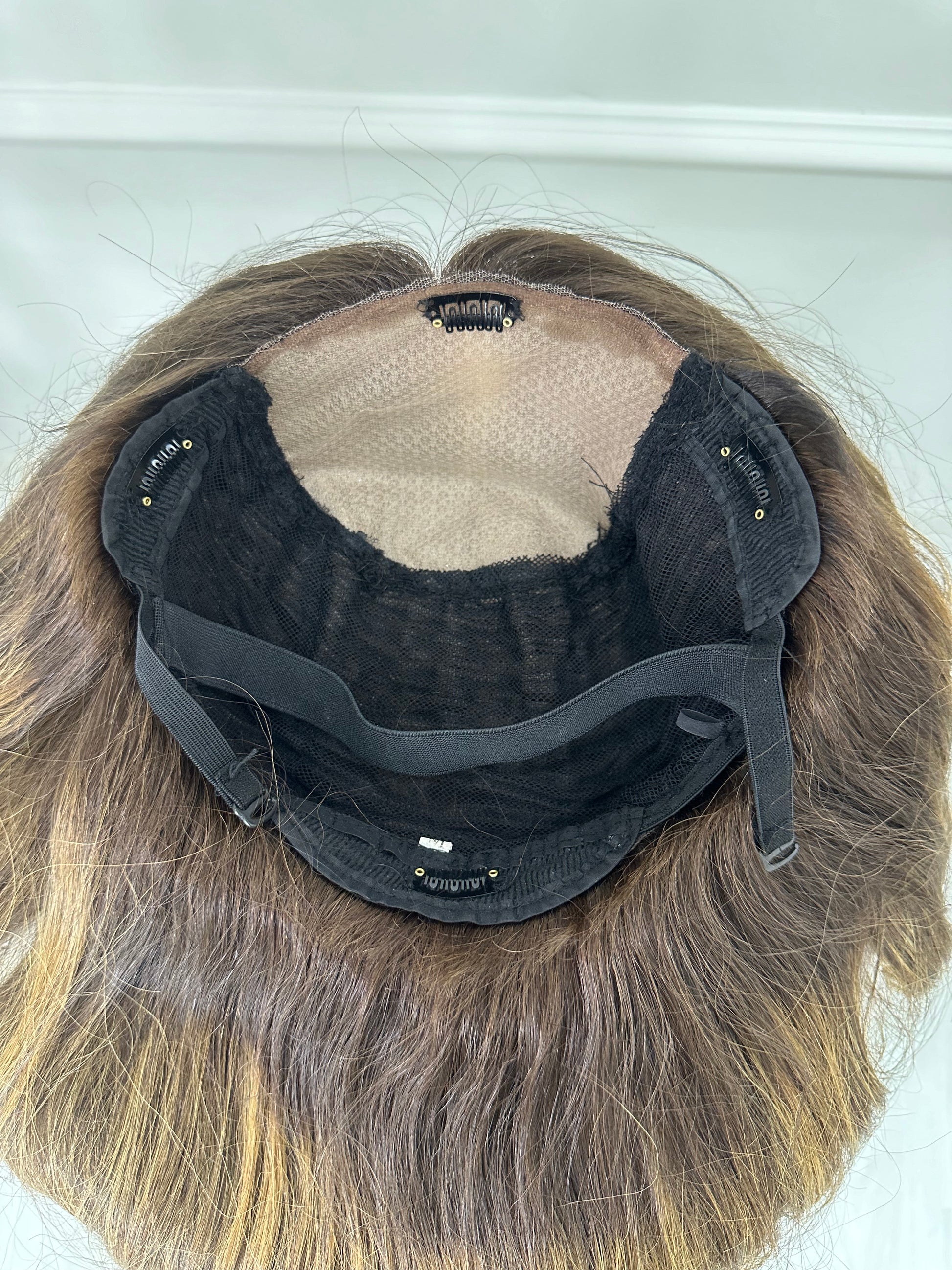 Human Hair Wig, Alopecia Wig, Chemo, Real Human Hair , Virgin Human  Hair, Easy to Wear, Silk Base Wig, Natural Look, Natural Hair, Handmade Wig, Caramel Balayage, Hair Loss, Hair Thinning, 