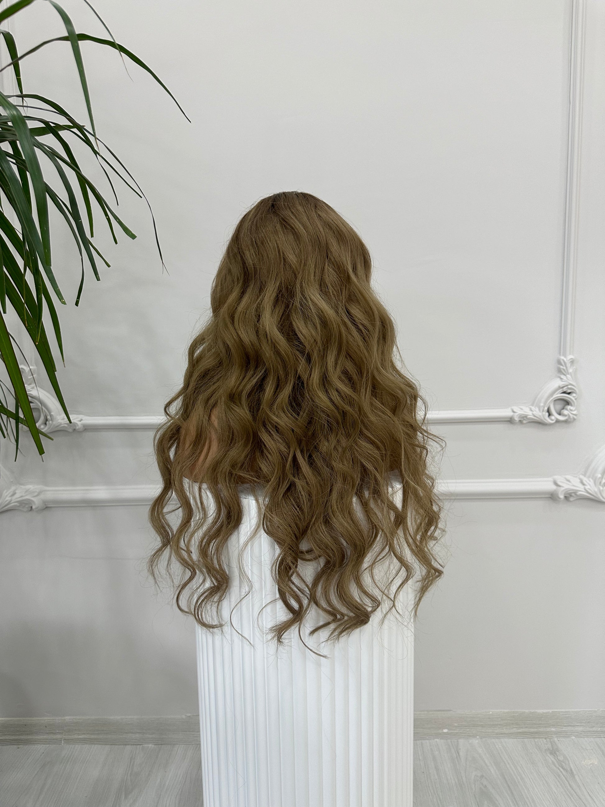 Human Hair Wig, real human hair, virgin human hair, blonde wig, natural look, natural hair, handmade wig, gift for her, gift for sister, alopecia wig, chemo, hair loss , hair thinning, 