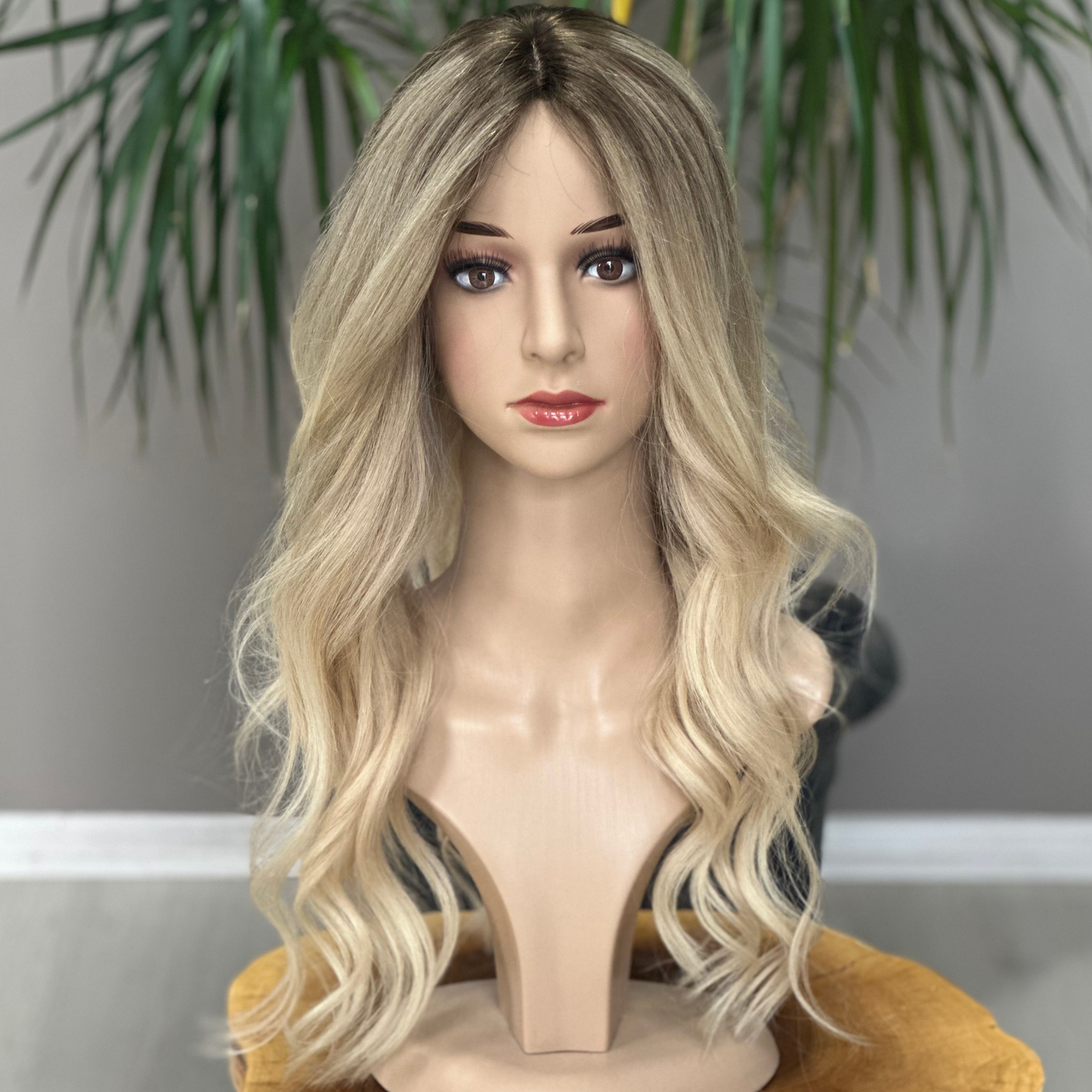 Human Hair Topper , Silk Base Topper, Blonde, Women Hair Toupee, Virgin Human Hair, Premium Human Hair, Natural Hair ,Realistic Skin Base, Fake Scalp, Hair Thinning, Hair Loss , Alopecia