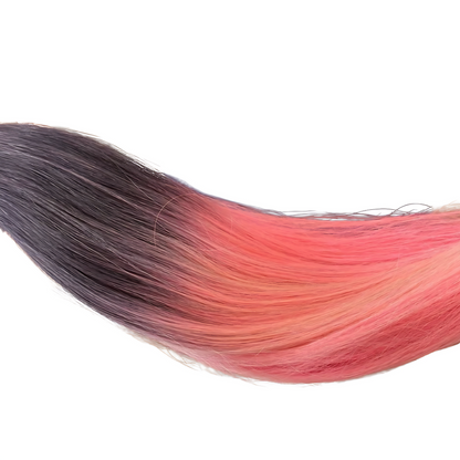 Human Hair Extensions | Premium Quality U Tips | Pink Ombre