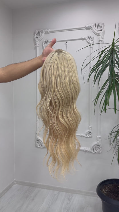 Human Hair Wig | Baby Blonde | Silk Base Wig