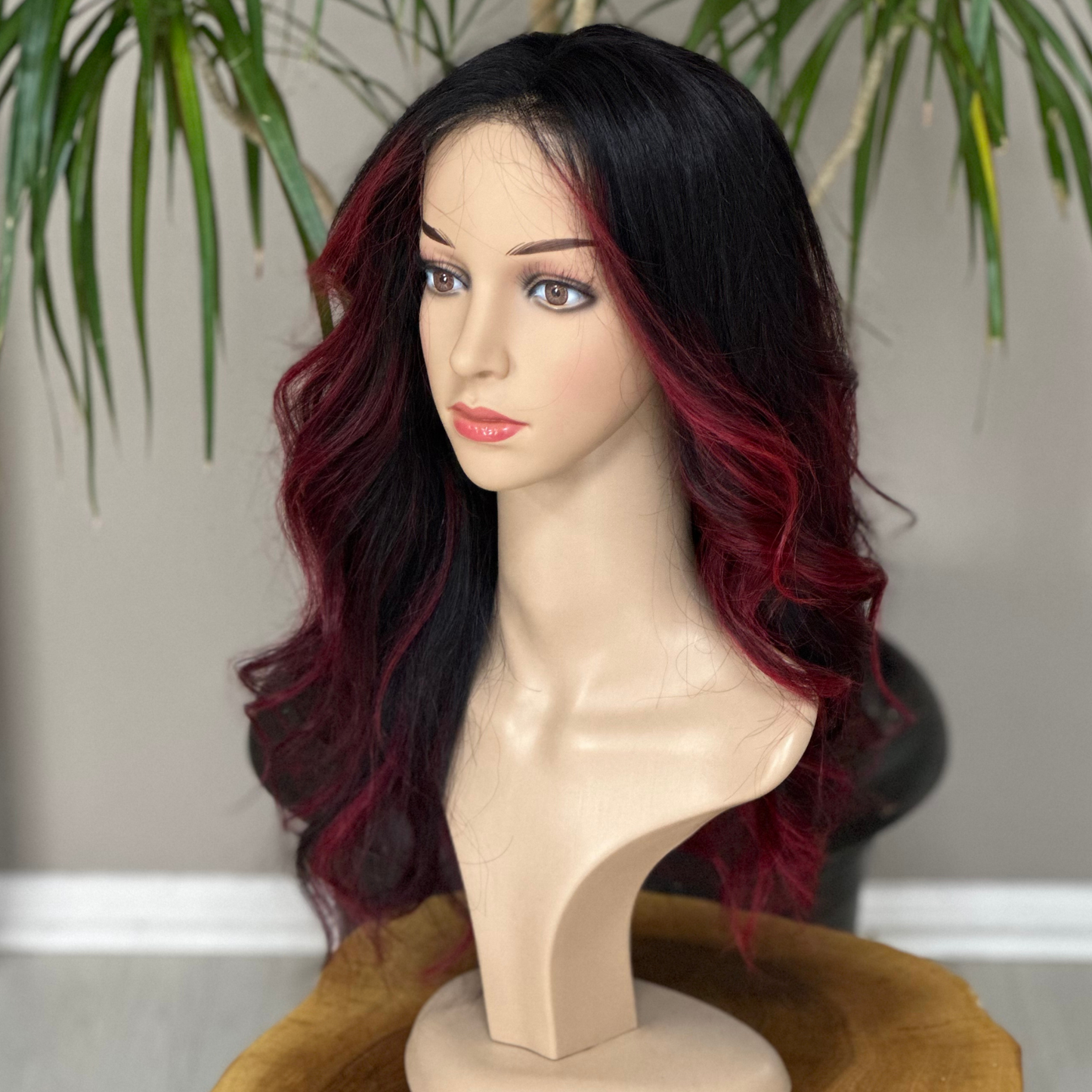 Lace Base Topper , Premium Human Hair, Human Hair Topper, Hair Extensions, Black, Red, Hair Loss, Fake Scalp, Natural Hair, Reaş Human Hair, Virgin Hair